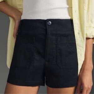 Anthropology Maeve - Colette Linen Blend Shorts Sz 32
